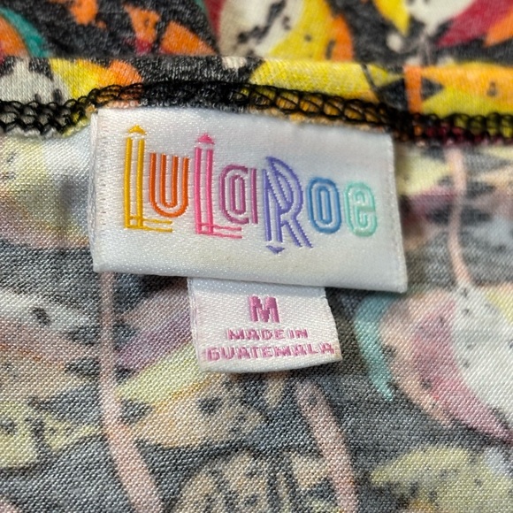 LuLaRoe Multicolor Abstract Dress - Picture 6 of 8